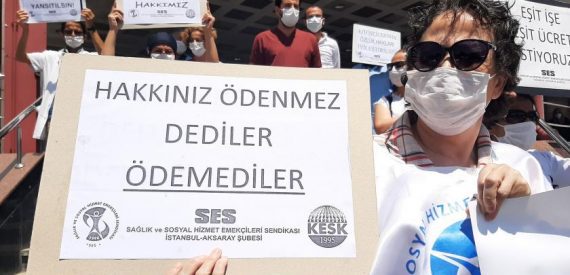 Sağlık Emekçileri: İnsanca Yaşayacak Ücret İstiyoruz!