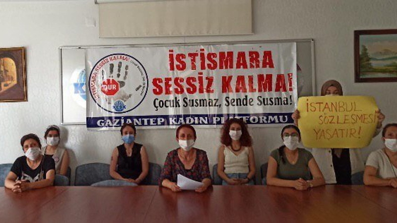 Kadınlar Sokakta: İstanbul Sözleşmesi'ni Uygulayın 4 antep