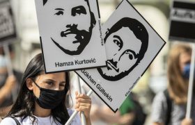 Kundgebung zum Gedenken an die Opfer von Hanau