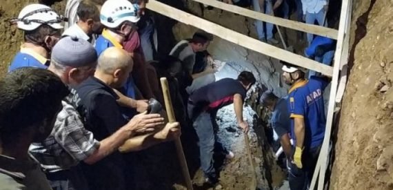 İki Kardeş İşçi Göçükte Yaşamını Yitirdi