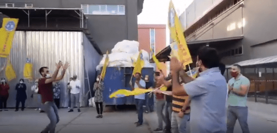 CPS’de Grev, Halay ve Sloganlarla Başladı