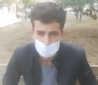 Testi Pozitif Çıkan İnşaat İşçisi, Hastane Önünde Yatıyor!