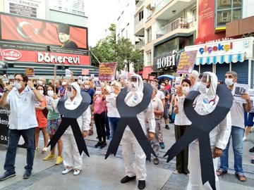TTB'den 'Yönetemiyorsunuz, Tükeniyoruz' Haftası Eylemi 3 TTB4