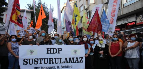 HDP’ye Yönelik Operasyonlar Protesto Edildi