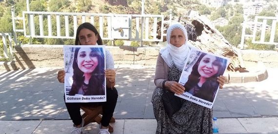 Gülistan Doku’nun Annesi ve Ablasından Oturma Eylemi
