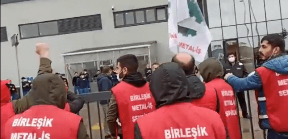 Systemair HSK İşçileri, Ücretsiz İzne Çıkarılmalarına Karşı Direnişte