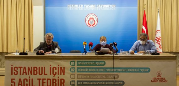 Tabip Odası’ndan İstanbul için 5 Acil Öneri