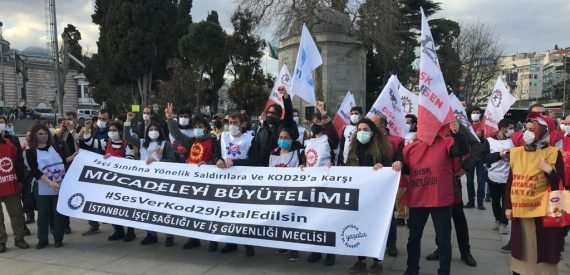 İSİG Meclisi: 2020’de 177 Bin İşçi Kod 29 ile İşten Çıkarıldı