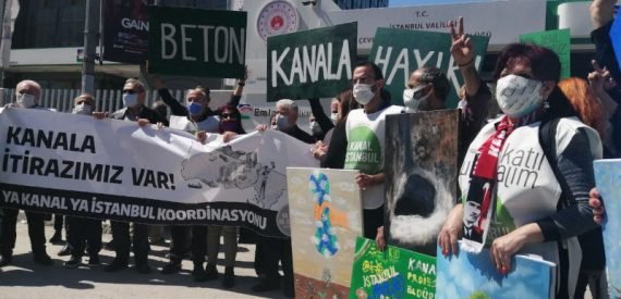 Ya Kanal Ya İstanbul Koordinasyonu, Kanal İstanbul’a Karşı Dilekçelerini Verdi