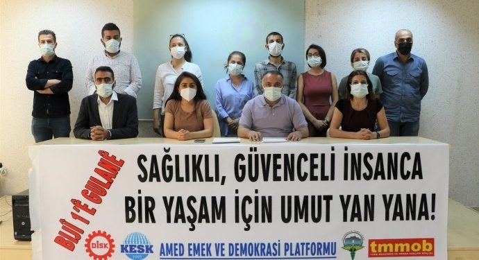 Diyarbakır 1 Mayıs’ı Dağkapı Meydanı’nda Kutlanacak
