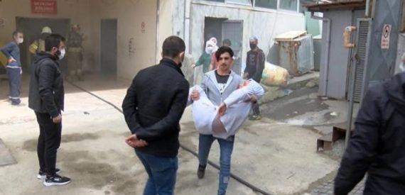 Tekstil Atölyesinde Patlama: Bir İşçi Yaraladı