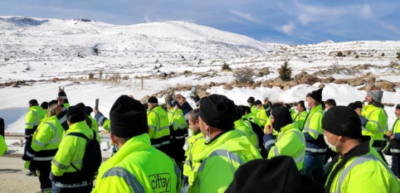 Kayseri’de Madenciler İş Bıraktı: İşçiler Sendikaya da Tepkili