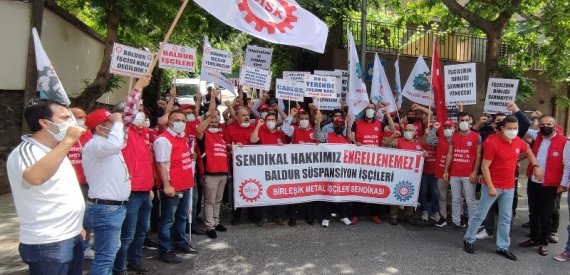 Direnişteki Baldur İşçileri 27 Mayısta Ankara’ya Yürüyecek