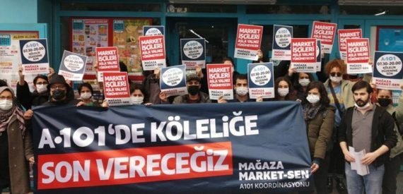 Sendikalı İki A101 İşçisi Kod-49 ile İşten Çıkarıldı