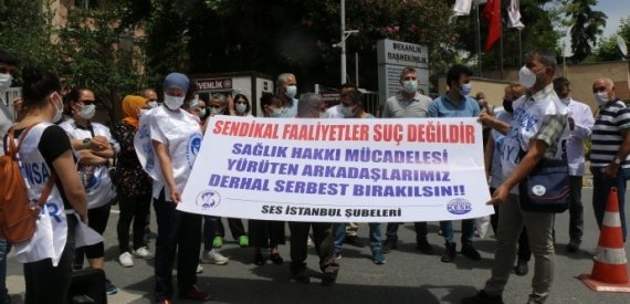 KESK’ten Birçok İlde Gözaltılara Tepki Eylemleri