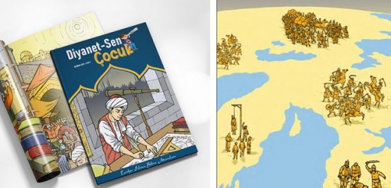 Diyanet-Sen’in Çocuk Dergisinde Kafa Kesme ve İdam Görselleri