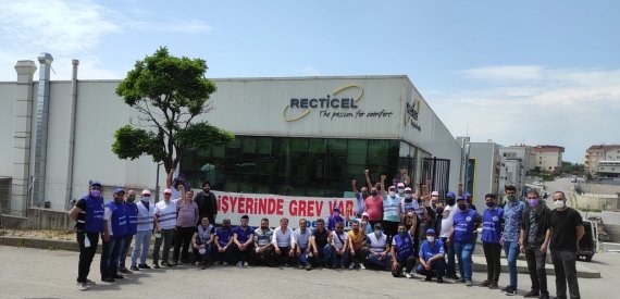 Recticel İşçileri Grevle Kazandı