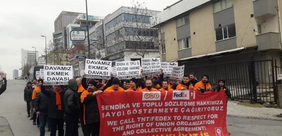TNT/FedEx Express’de İşçiler Greve Hazırlanıyor