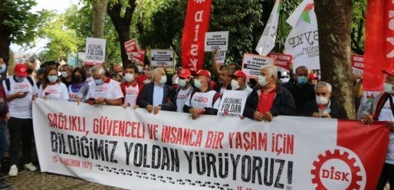 DİSK: 15-16 Haziran’ın Işığında Mücadeleyi Sürdüreceğiz