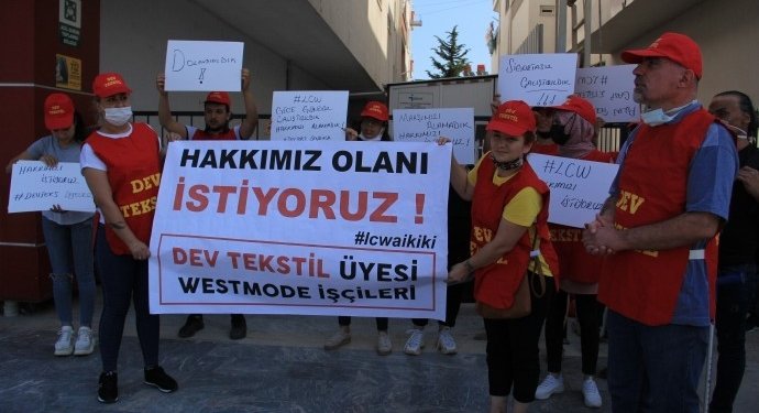 Westmode İşçileri: Hakkımızı İstiyoruz
