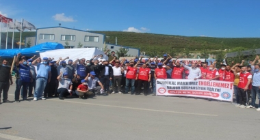 Grevdeki İşçiler Arasında Dayanışma: Baldur İşçilerinden Nedex Kimya İşçilerine Destek 6 79915
