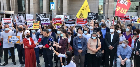 İstanbul Adliyesi Önünde Açıklama: Berkin Elvan için Adalet İstiyoruz