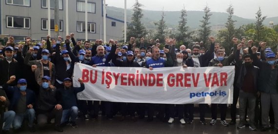 Nedex Kimya’da İşçiler Greve Çıktı
