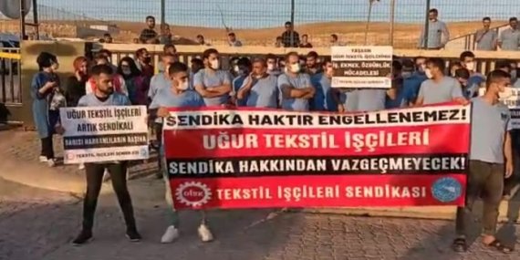 Uğur Tekstil İşçileri Sendika Hakları için Mücadele Ediyor