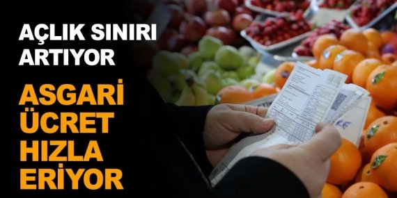 Açlık Sınırı Altındaki Asgari Ücret Ekonomik Krizle Birlikte Hızla Eriyor
