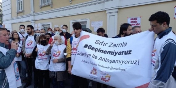 Kent Emekçileri Dayanışması’ndan Direnişteki Bakırköy İşçilerine Destek