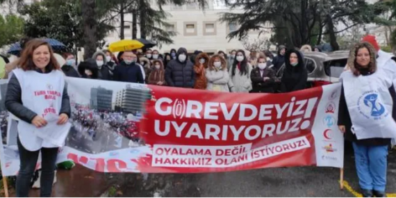Sağlık Çalışanları Birçok Kentte Grevdeydi