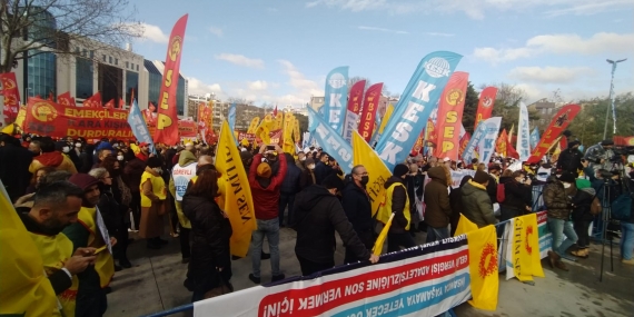 İstanbul’da ‘Geçinemiyoruz’ Diyen Binlerce Emekçi Hükümeti İstifaya Çağırdı