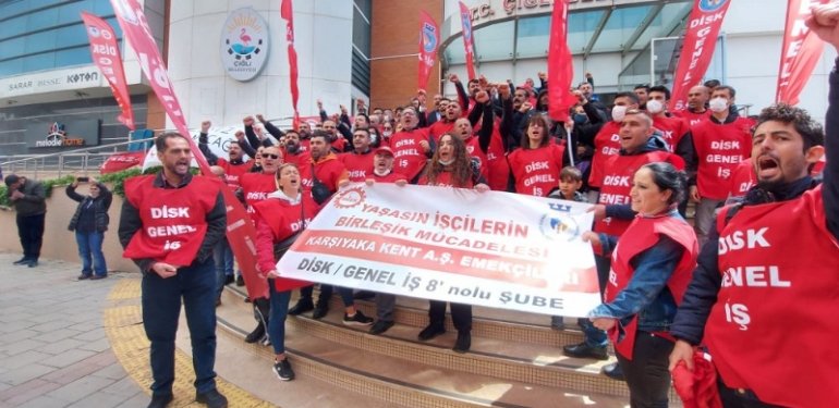 Çiğli Belediyesi İşçileri ‘Greve Devam’ Dedi
