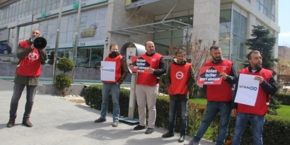 İşten Atılan EnerjiSA İşçileri: Hakkımızı Alana Kadar Megafonları Bırakmayacağız