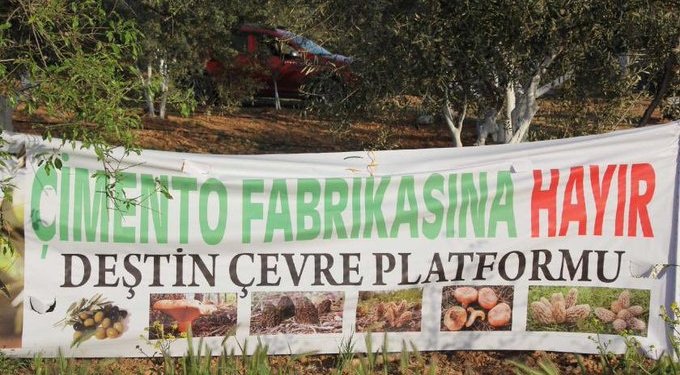 Muğla’da Köylülerden Çimento Fabrikasına Karşı Direniş