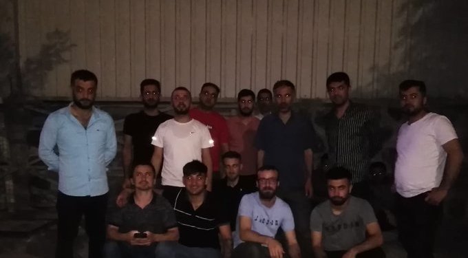 Güven Boya’nın Sıkıyönetim Uygularına Karşı İşçiler İş Bıraktı