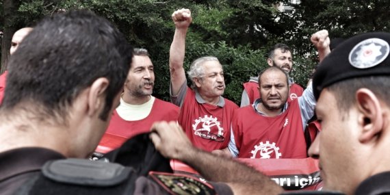 Polis Saldırısı ve Gözaltı Terörüne Rağmen İşçiler Haykırdı: Açlığa Mahkum Ettiniz!