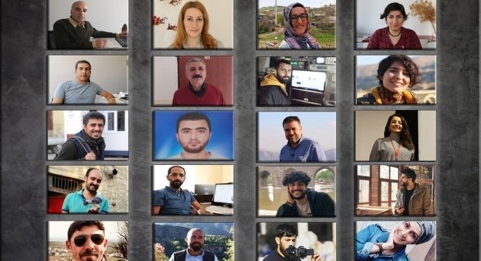Gözaltındaki Gazeteciler Tek Kişilik Hücrelerde Tutuluyor!