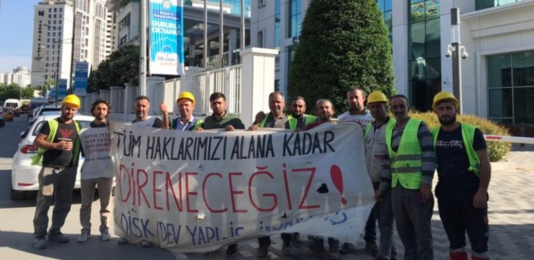 İnşaat İşçileri Direnişi Kazanımla Sonlandırdı