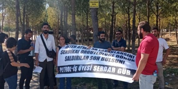 Solufert’te Sendikalı Oldukları için İşten Atılan İşçiler Eylemdeydi