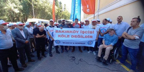Bakırköy Belediyesi’ndeki İşten Atmalar ve Sürgünler Protesto Edildi