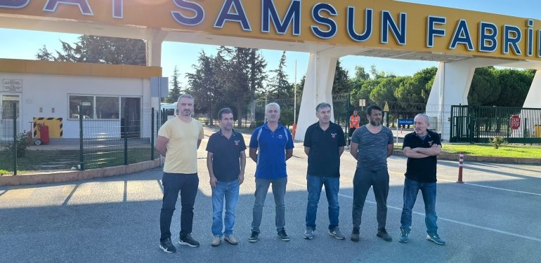 BAT Samsun Sigara Fabrikası’nda 9 İşçi Direniş Başlattı