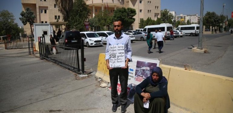 Urfa Valisinden Şenyaşar Ailesine Adliye Bahçesi Yasağı