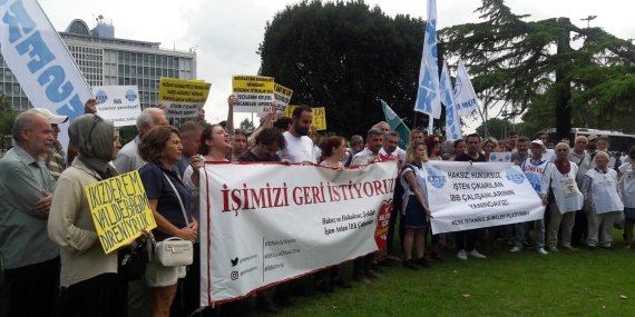 Direnişteki İBB İşçileri Taleplerini Yineledi, Mücadele Çağrısı Yaptı