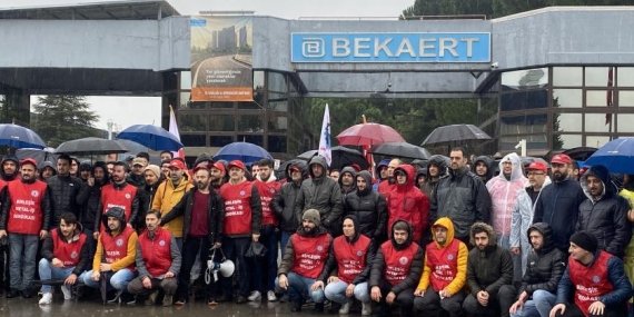 Cumhurbaşkanı Kararıyla Yasakalanan Bekaert Grevi 16. Gününde