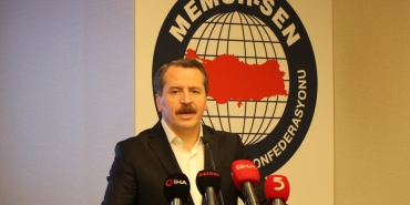 Memur - Sen Genel Başkanı Ali Yalçın Basın Toplantısı Düzenledi
