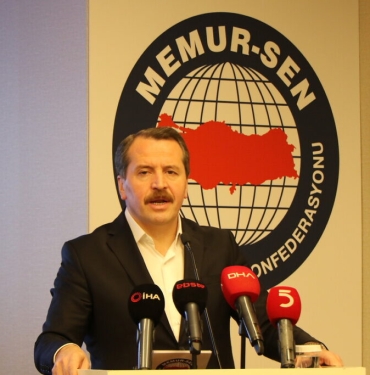 Memur - Sen Genel Başkanı Ali Yalçın Basın Toplantısı Düzenledi