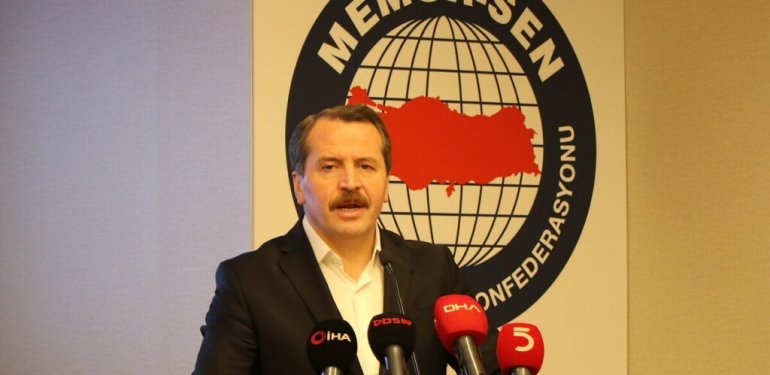Memur - Sen Genel Başkanı Ali Yalçın Basın Toplantısı Düzenledi