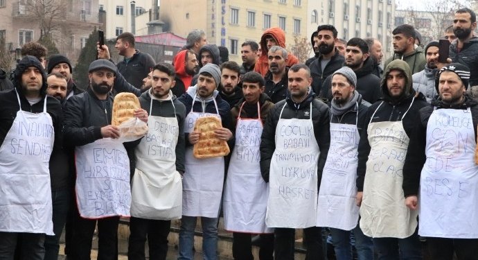 Diyarbakır’da Fırın İşçileri İş Bıraktı