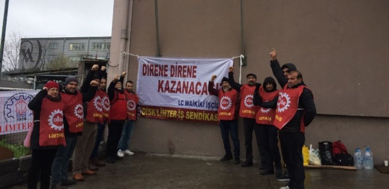 LcWaikiki İşçilerinin Direnişi Sürüyor